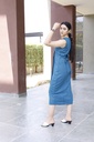 DENIM WAISTBAND (BLUE)