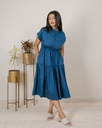DROP SHOULDER DRESS