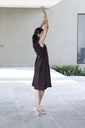 A-LINE ONE PIECE WITH POCKETS (BROWN)