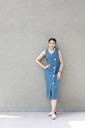 DENIM WAISTBAND (BLUE)
