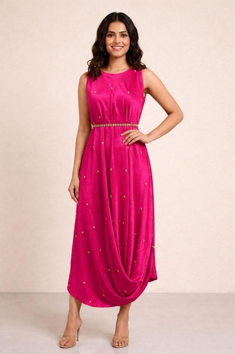 [A05250620]  WORK COWL DRESS