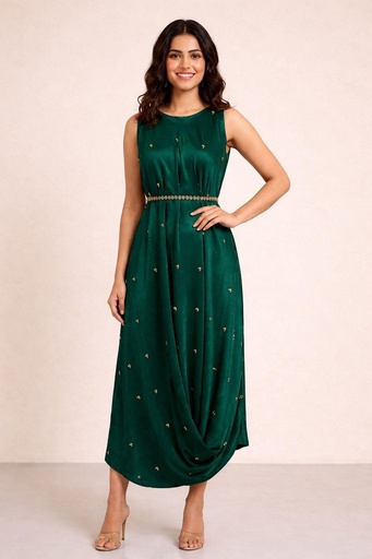 [A05250622] WORK COWL DRESS